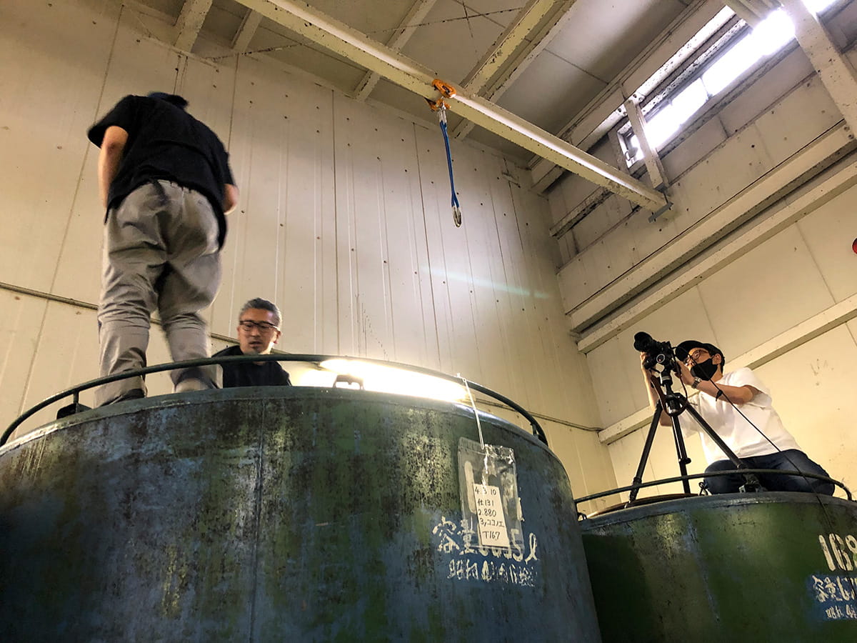 三河みりん撮影風景