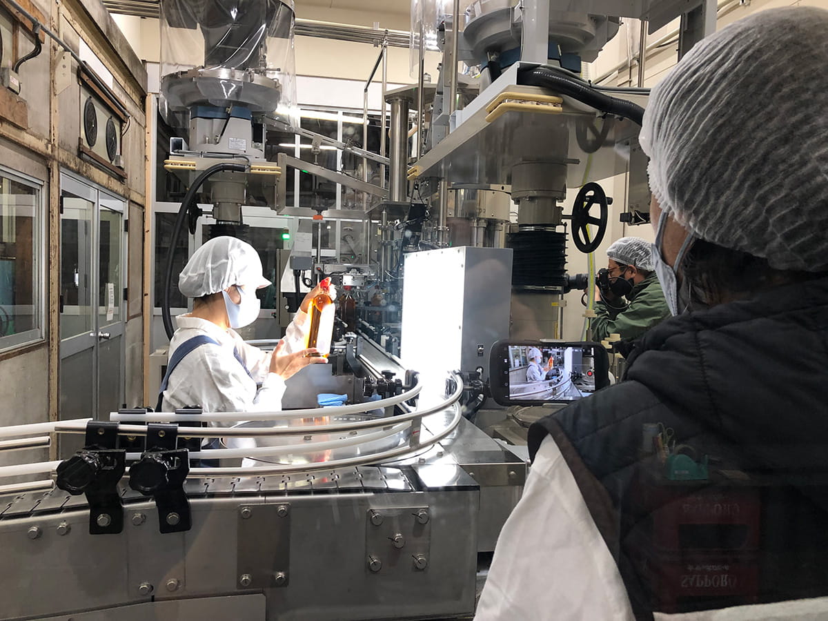 三河みりん撮影風景