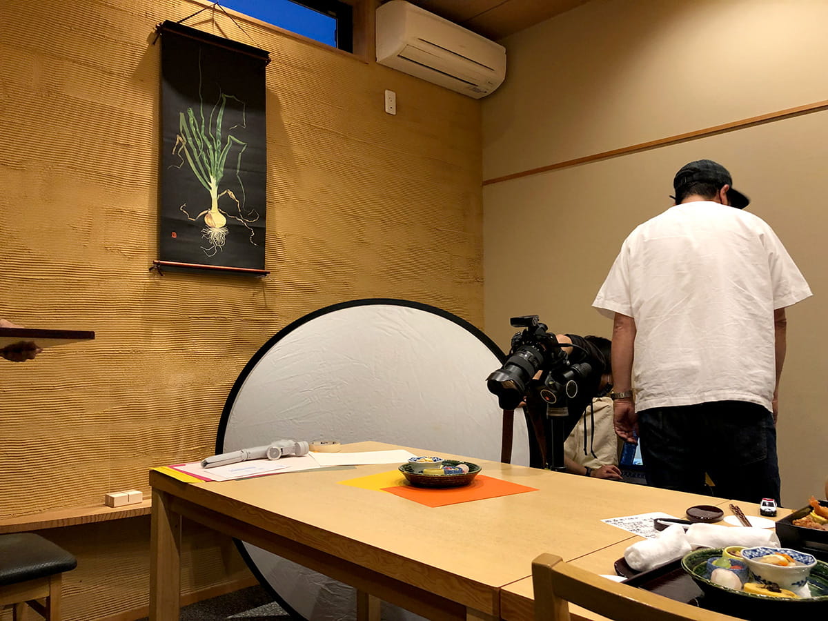 三河みりん撮影風景