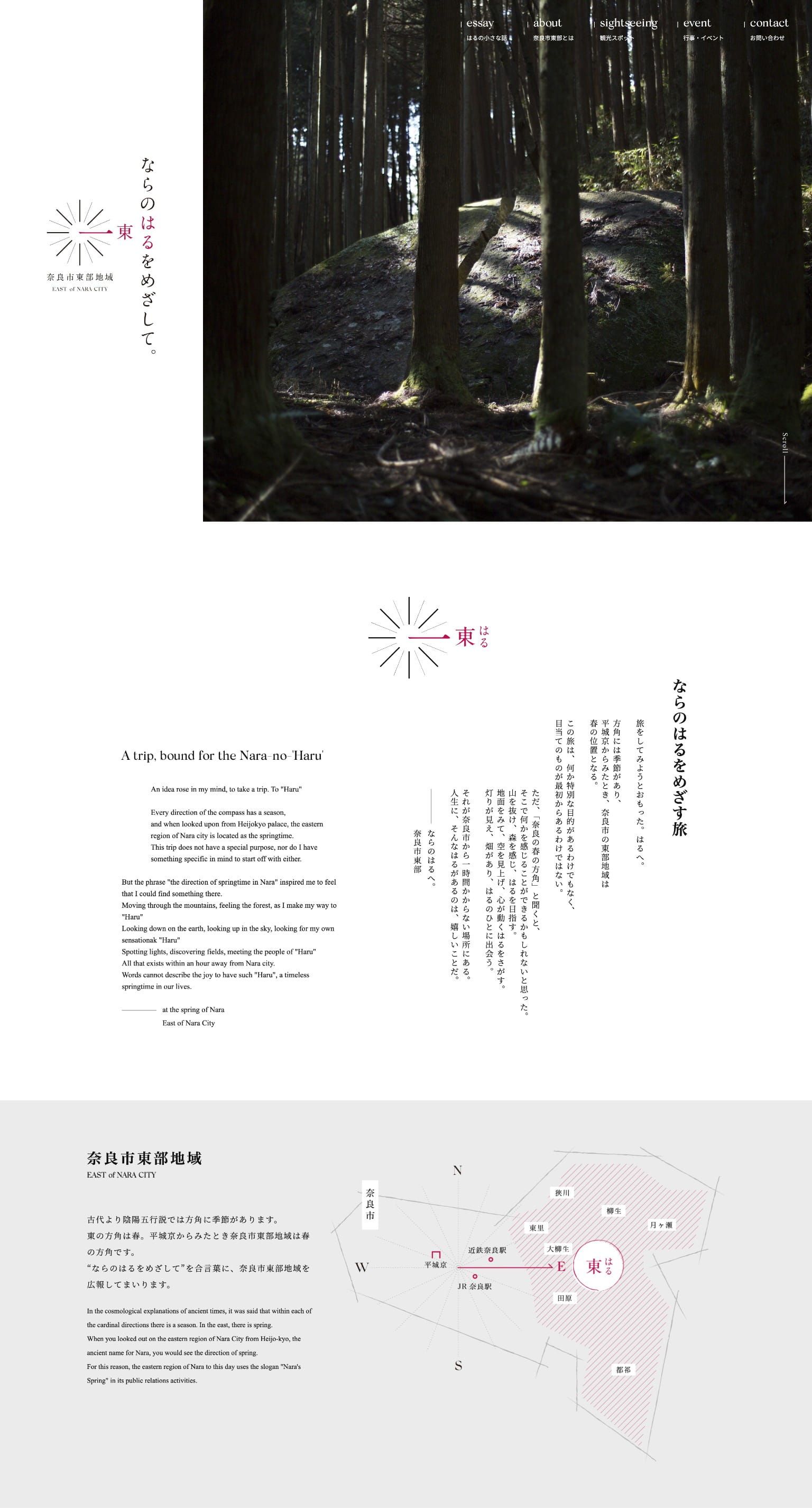 ならのはるをめざして。 Topページ1